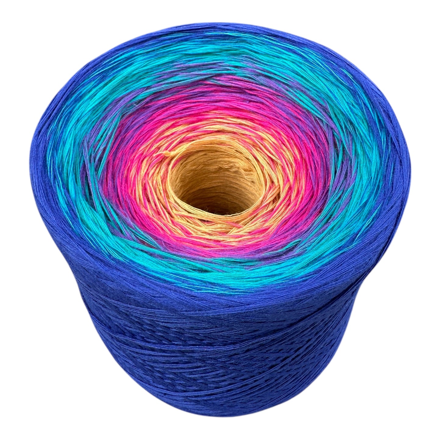 Playful Fleur - de lis, Gradient Cotton Natural Fiber Yarn - Rena'sThreadandCrafts