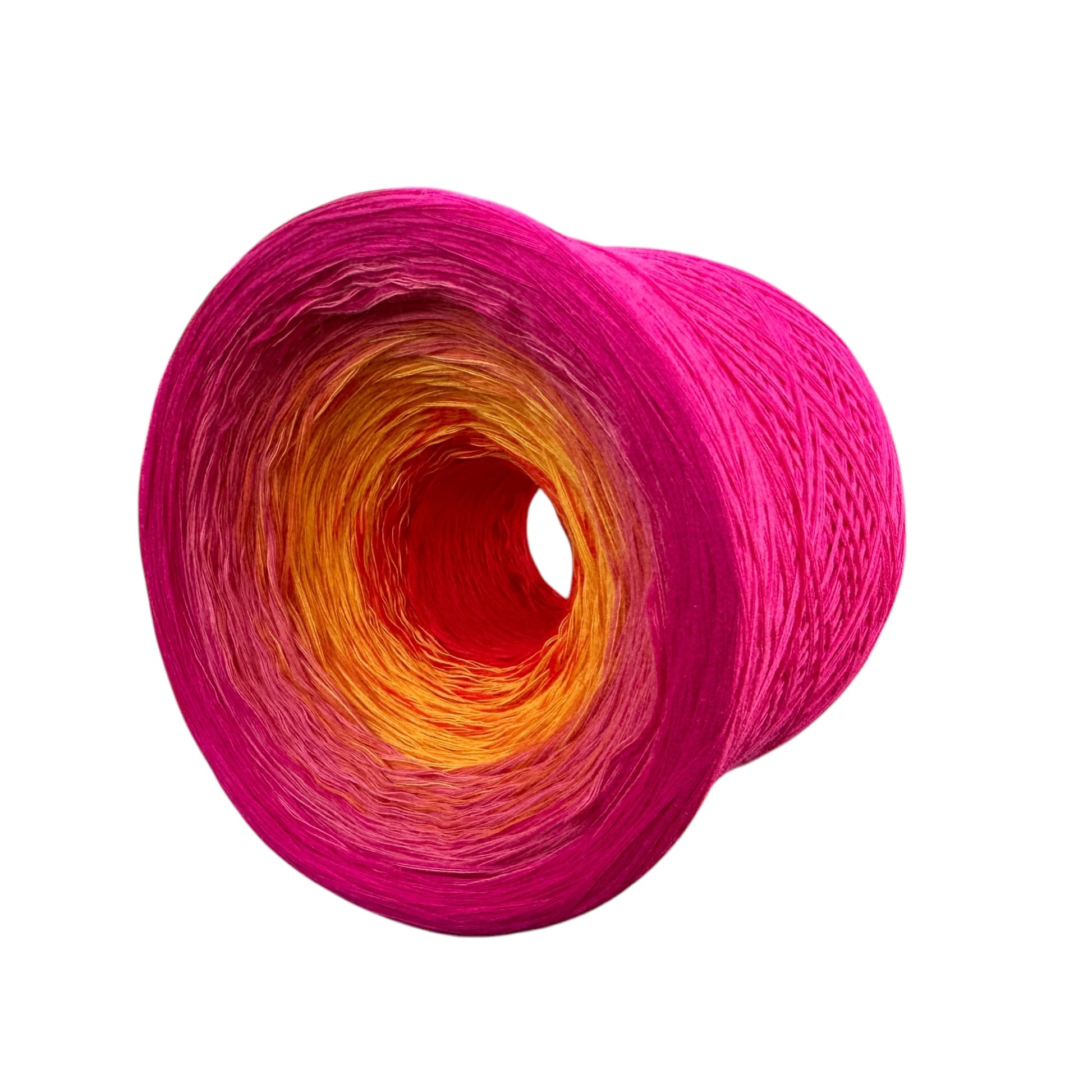 Plumeria, Gradient Cotton Natural Fiber Yarn - Rena'sThreadandCrafts