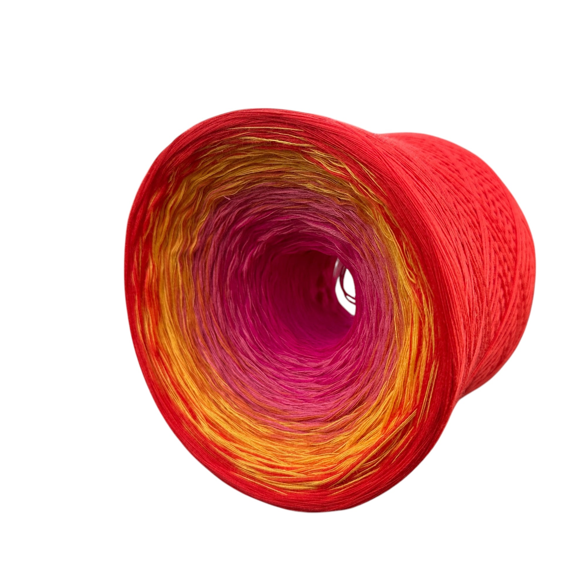 Plumeria, Gradient Cotton Natural Fiber Yarn - Rena'sThreadandCrafts