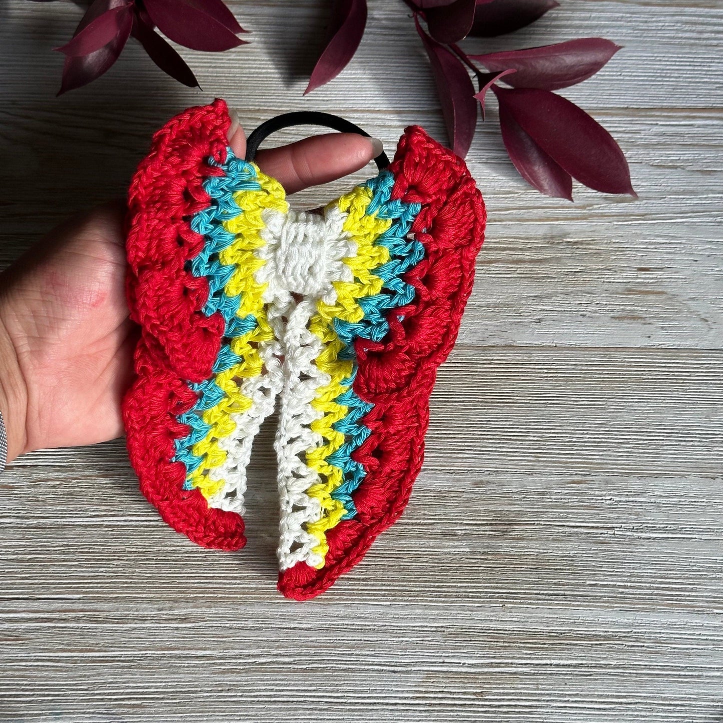 Princess Hair Bow tie-princess hair bow tie-Rena'sThreadandCrafts-Rena'sThreadandCrafts