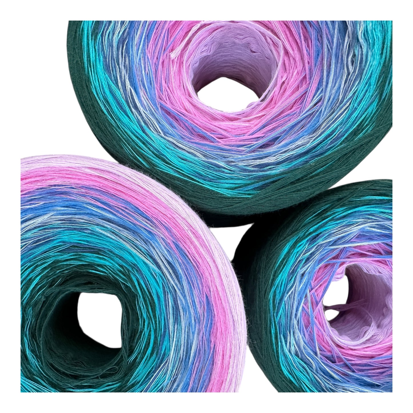 Sakura Dream, Gradient Cotton Natural Fiber Yarn