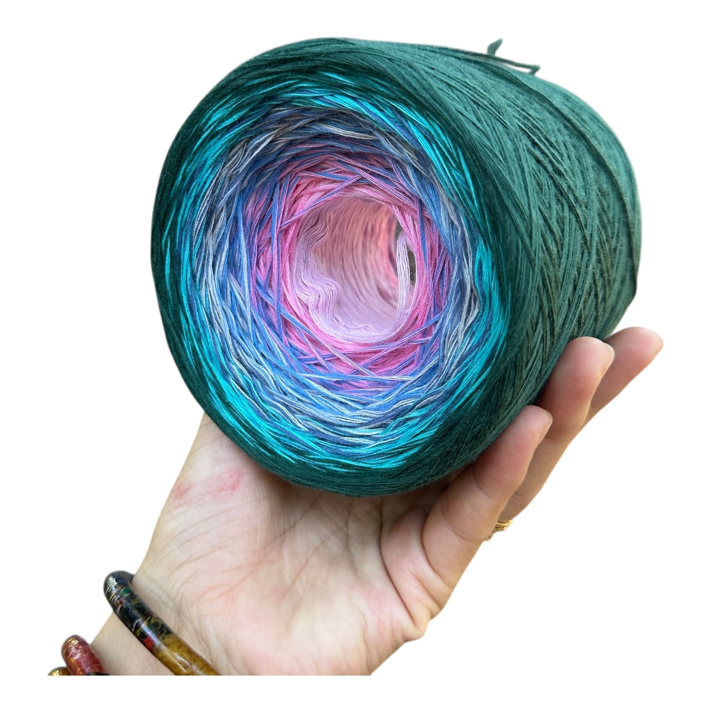Sakura Dream, Gradient Cotton Natural Fiber Yarn