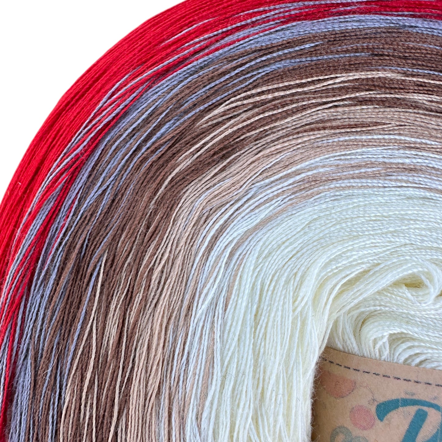 Scarlet, Polyester Gradient Yarn - Rena'sThreadandCrafts