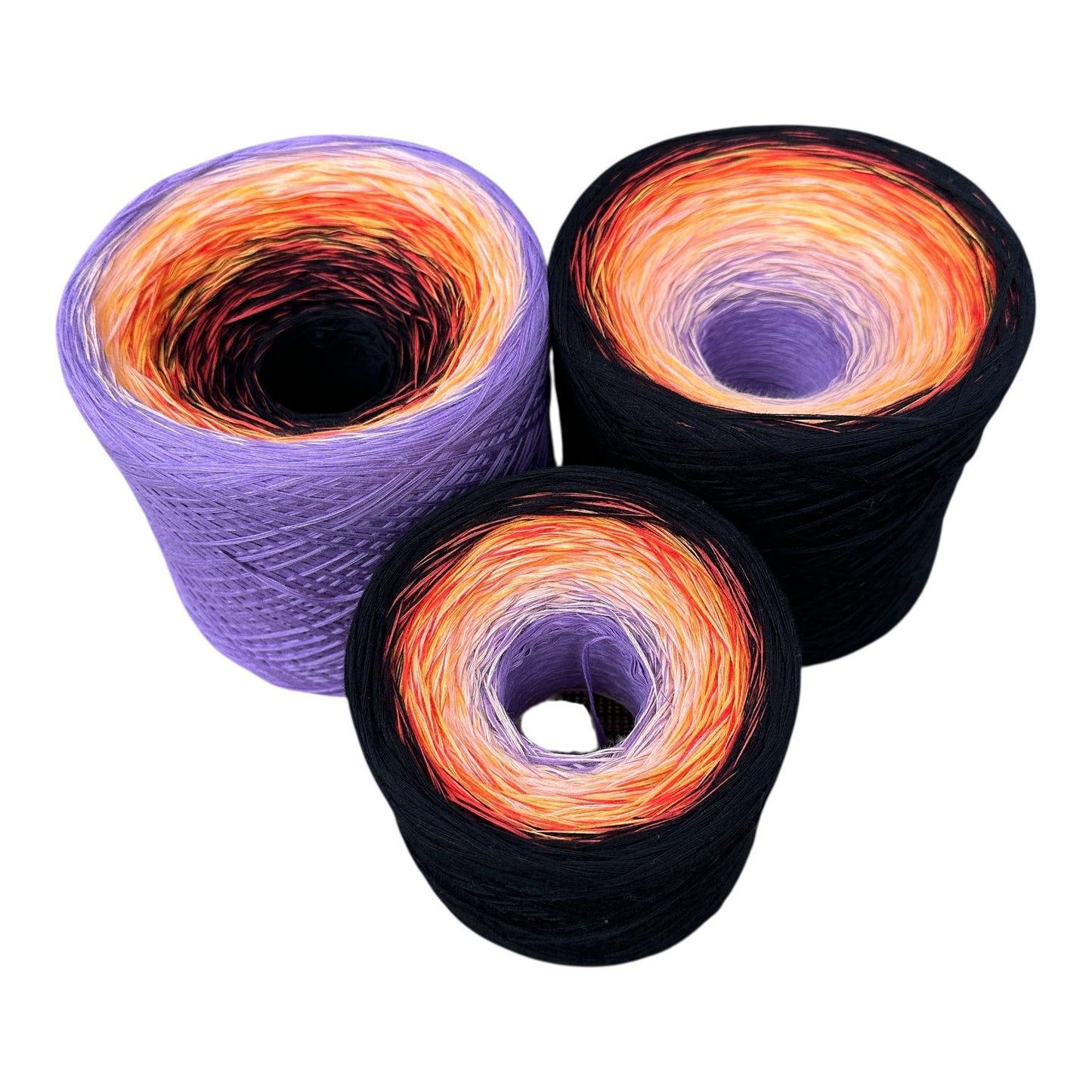 Sky of Wishes, Gradient Cotton Natural Fiber Yarn
