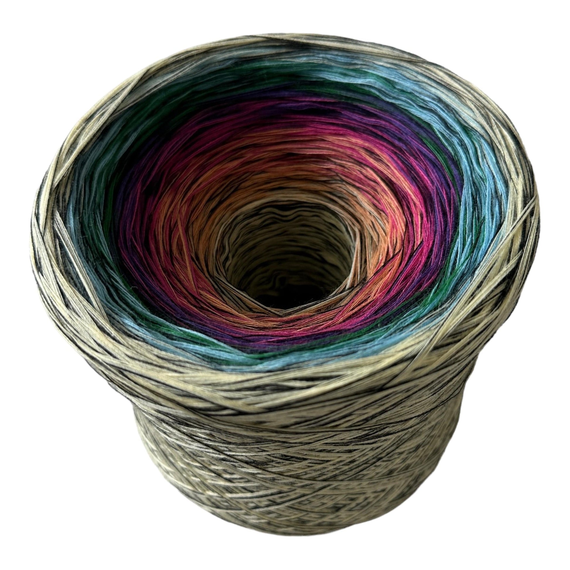 Stained Glass Inspired 8PLY Cotton Gradient Cake Yarn-Cotton Yarn, 8PLY-Rena'sThreadandCrafts-Rena'sThreadandCrafts