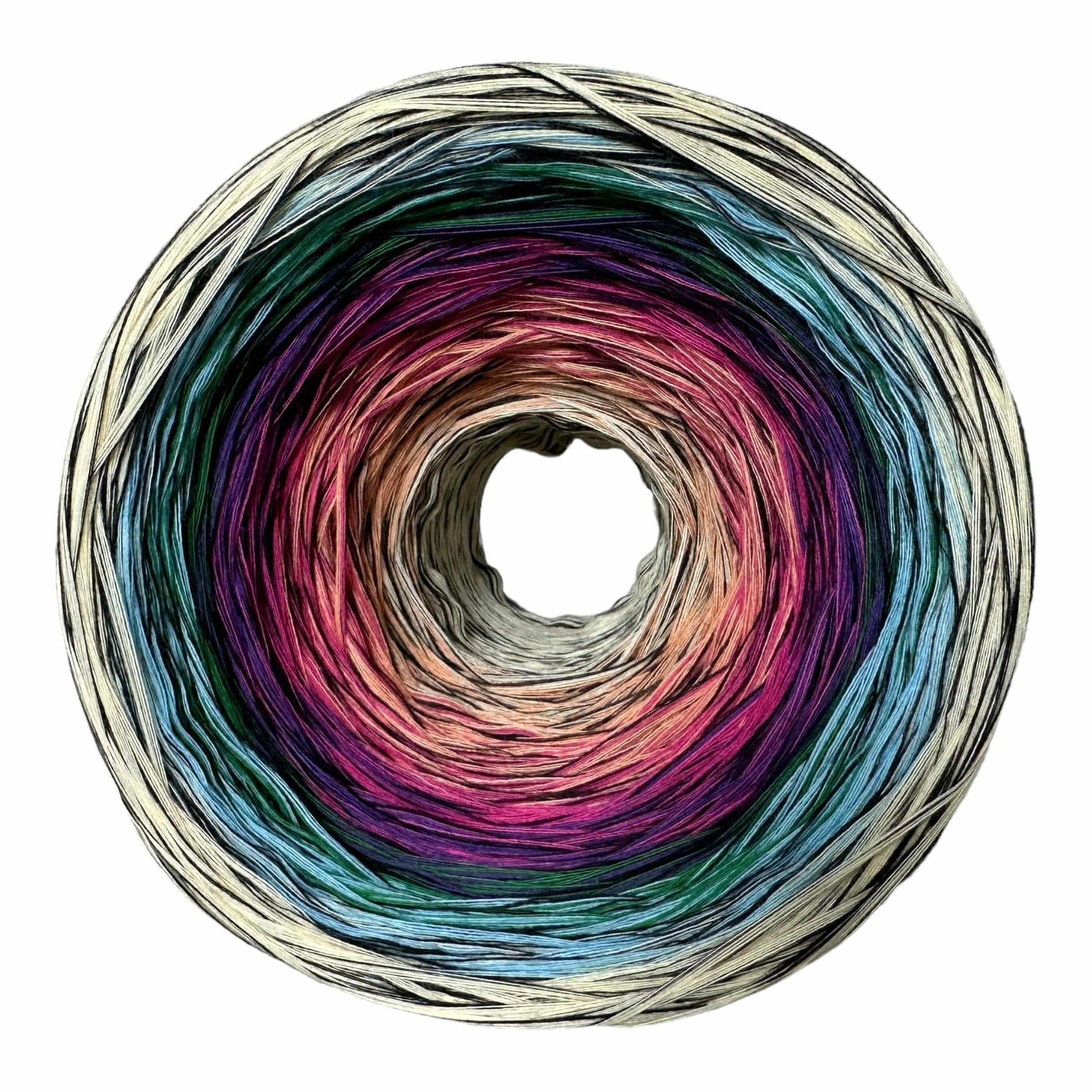 Stained Glass Inspired 8PLY Cotton Gradient Cake Yarn-Cotton Yarn, 8PLY-Rena'sThreadandCrafts-Rena'sThreadandCrafts