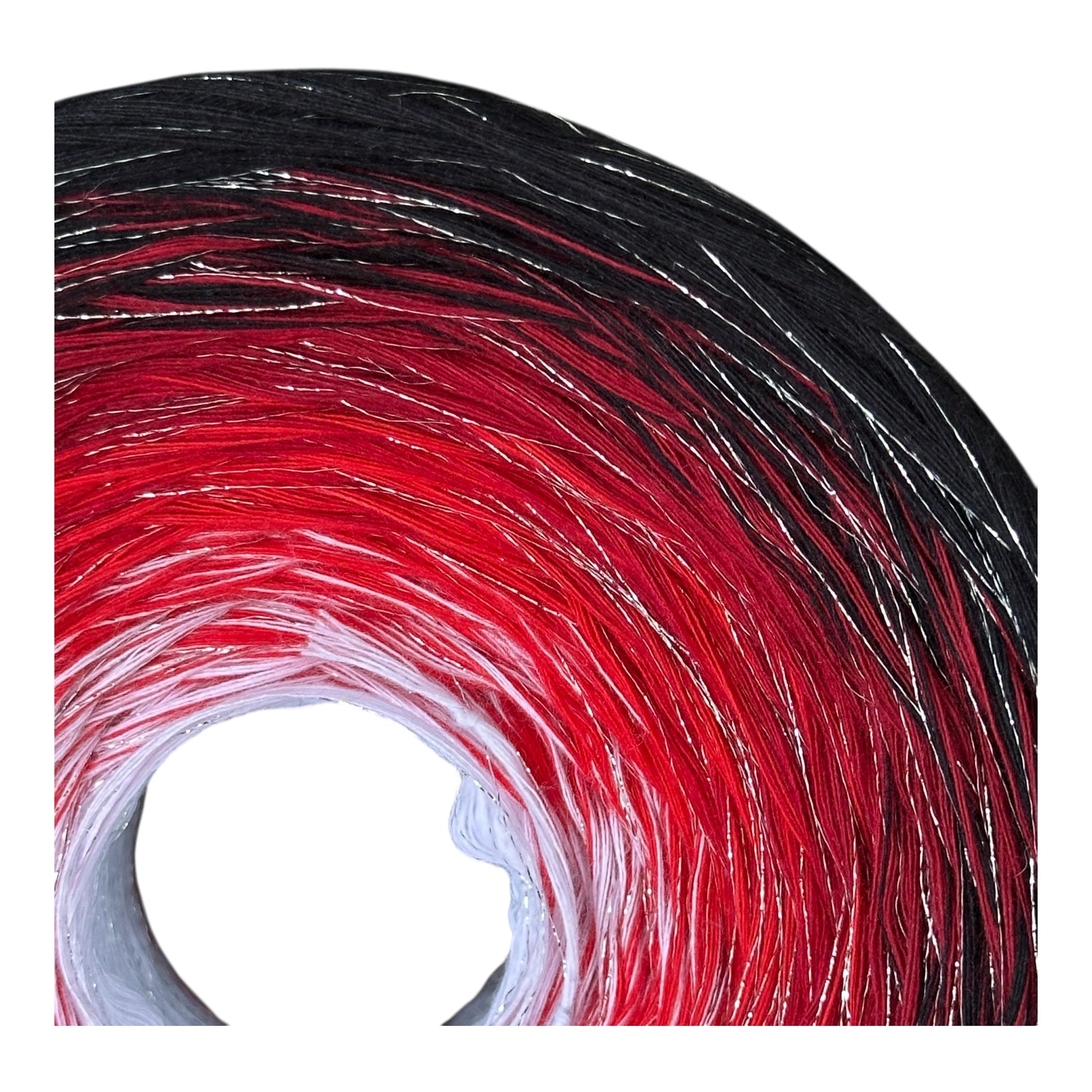 The Red Roses, Gradient Cotton Natural Fiber Yarn - Rena'sThreadandCrafts