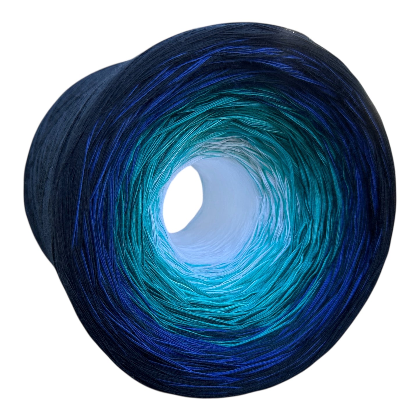 Tied With Love : Blue and White , Gradient Cotton Natural Fiber Yarn