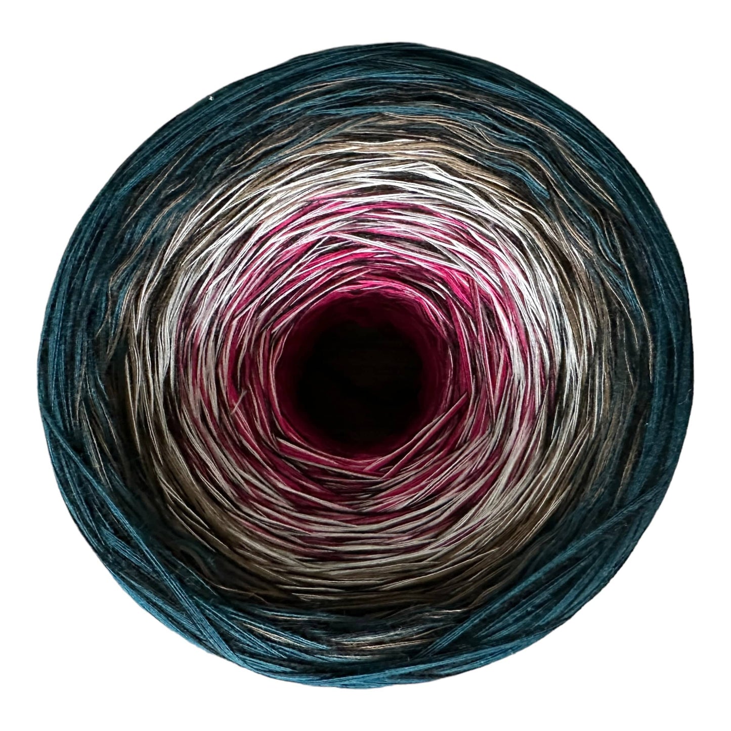 Turkey Feathers 8PLY Cotton Gradient Cake Yarn-Cotton Yarn, 8PLY-Rena'sThreadandCrafts-Rena'sThreadandCrafts