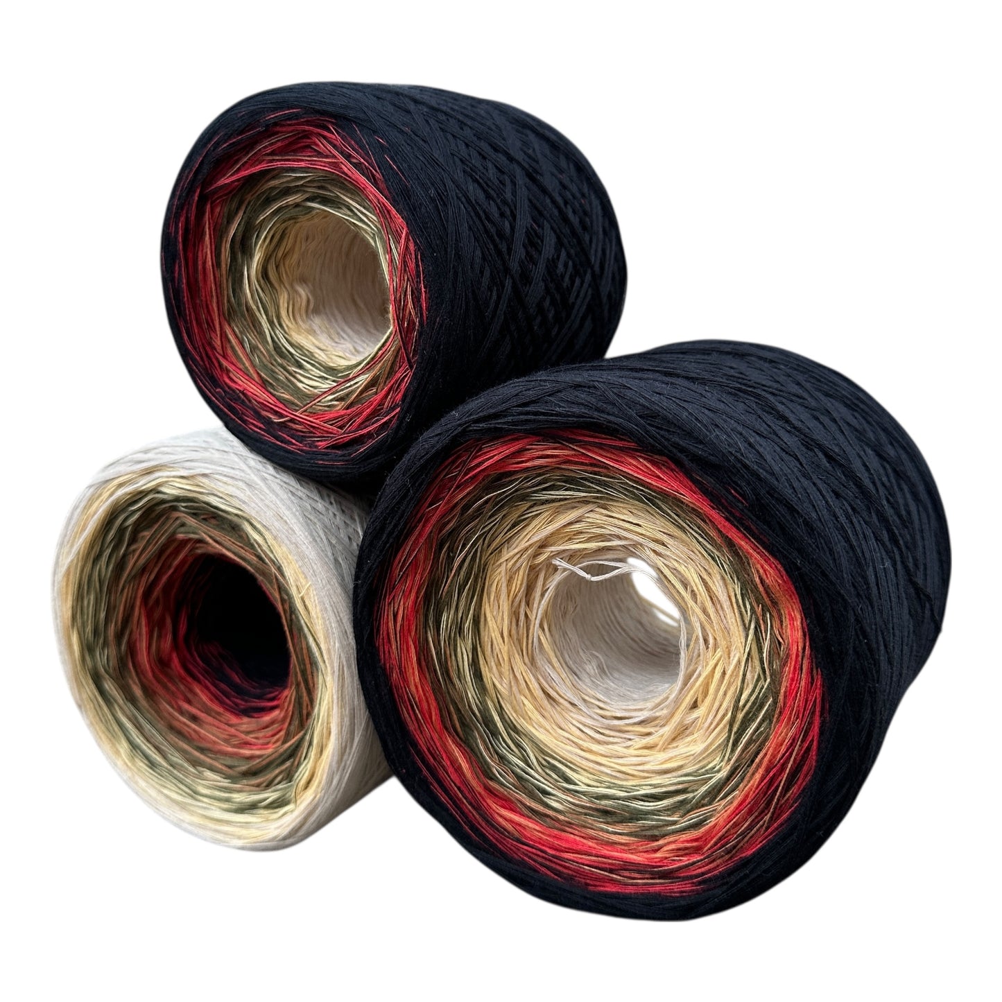 Venetian Masquerade, Gradient Cotton Natural Fiber Yarn