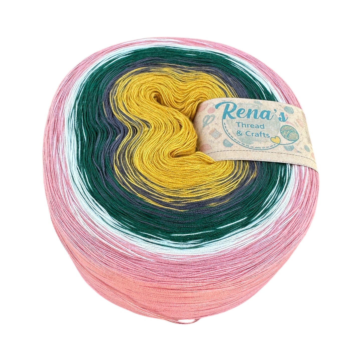 Wildflower Fields, Polyester Gradient Yarn - Rena'sThreadandCrafts