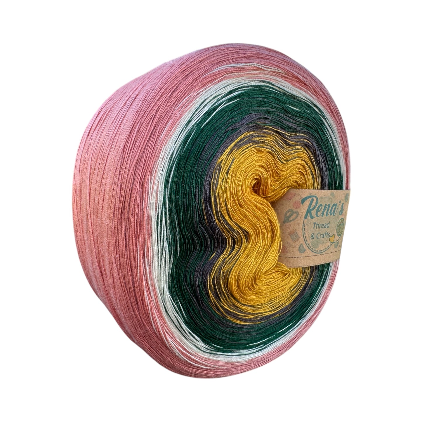 Wildflower Fields, Polyester Gradient Yarn - Rena'sThreadandCrafts