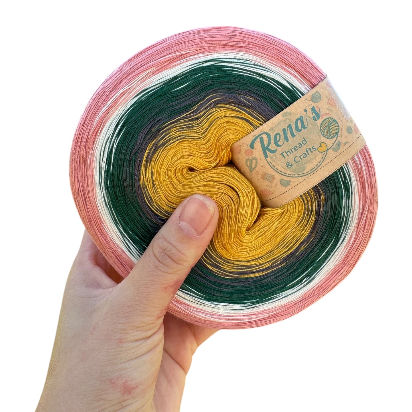 Wildflower Fields, Polyester Gradient Yarn - Rena'sThreadandCrafts