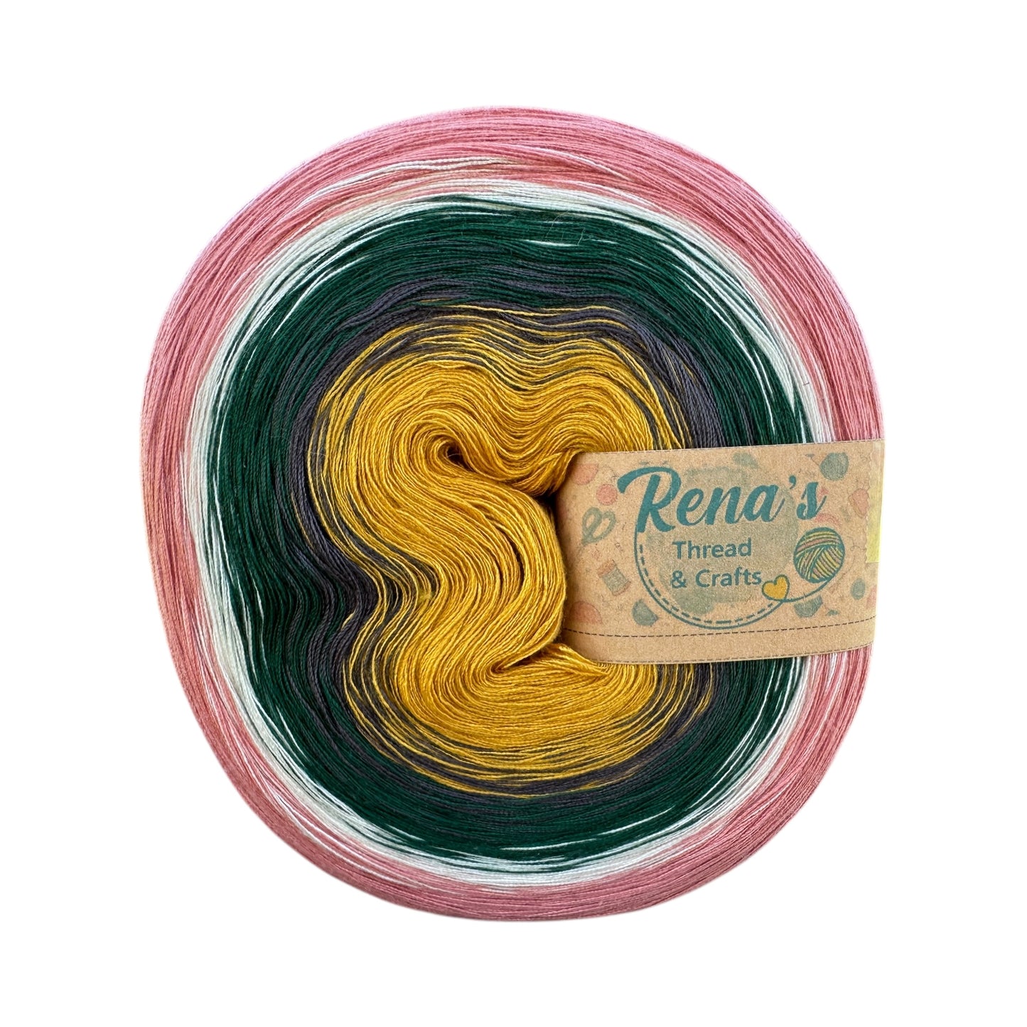 Wildflower Fields, Polyester Gradient Yarn - Rena'sThreadandCrafts