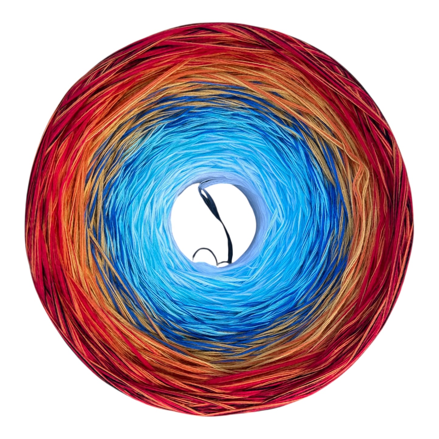 Winter Carnival, Gradient Cotton Natural Fiber Yarn