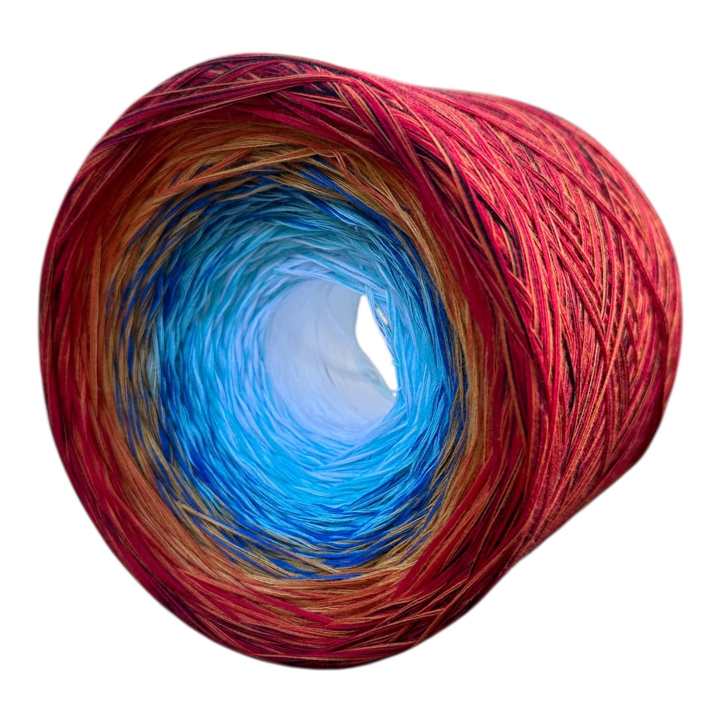 Winter Carnival, Gradient Cotton Natural Fiber Yarn