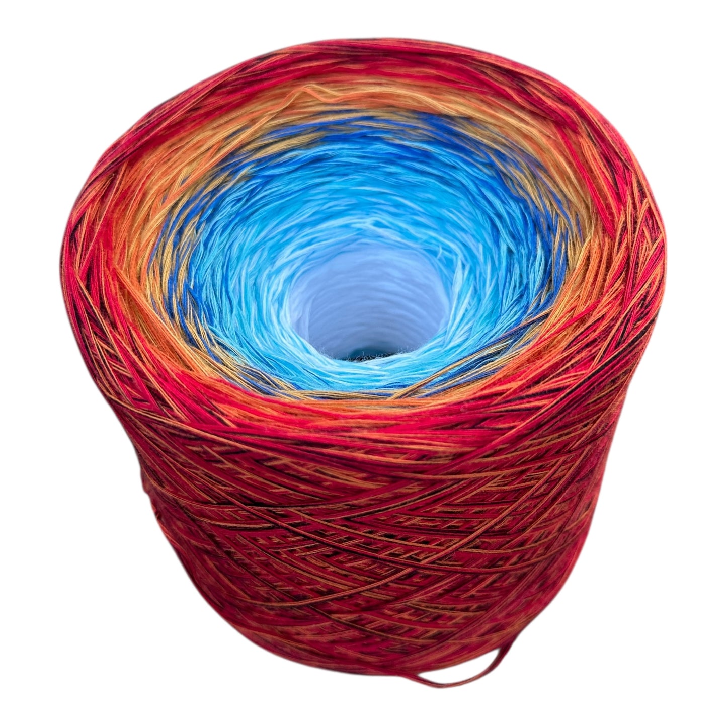 Winter Carnival, Gradient Cotton Natural Fiber Yarn