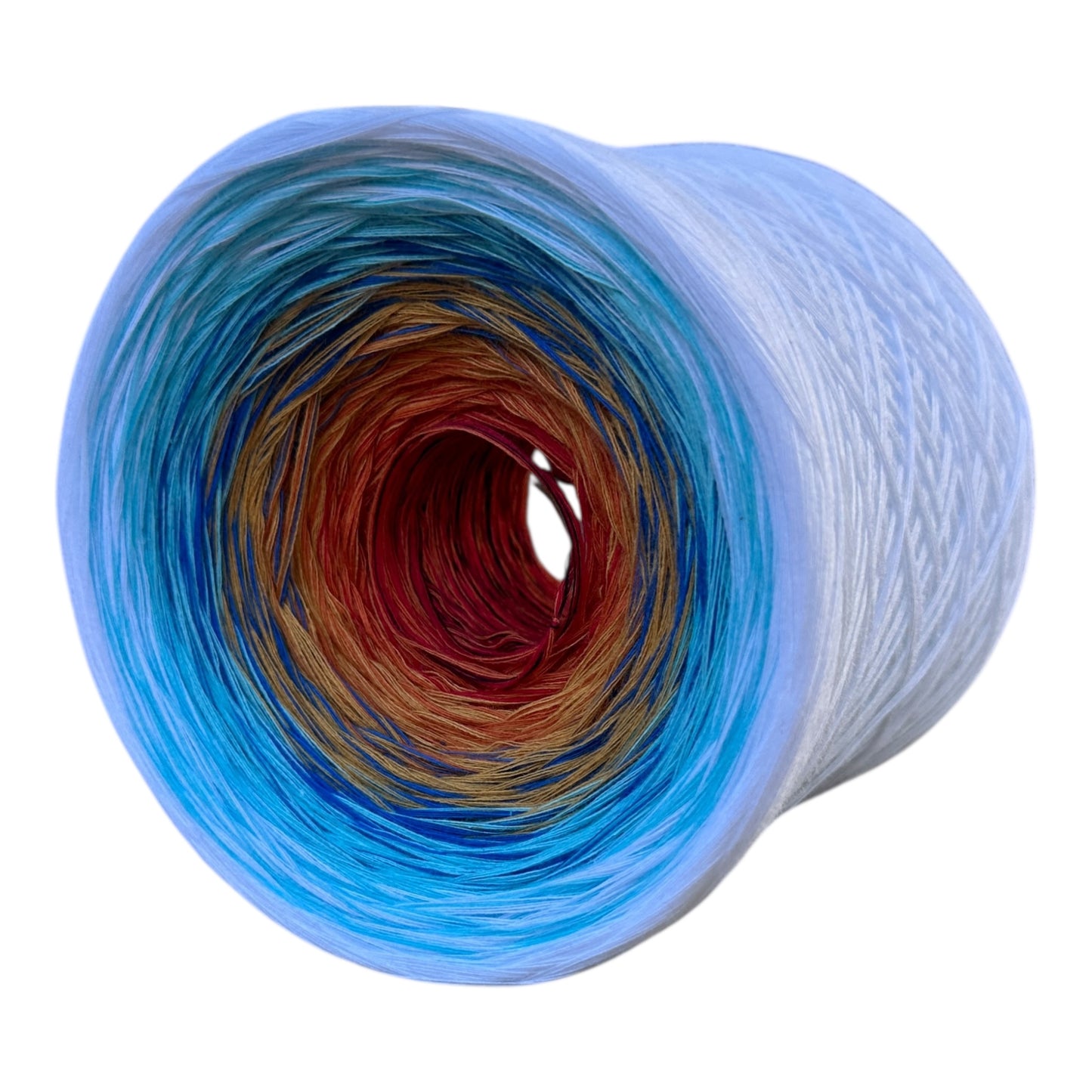 Winter Carnival, Gradient Cotton Natural Fiber Yarn