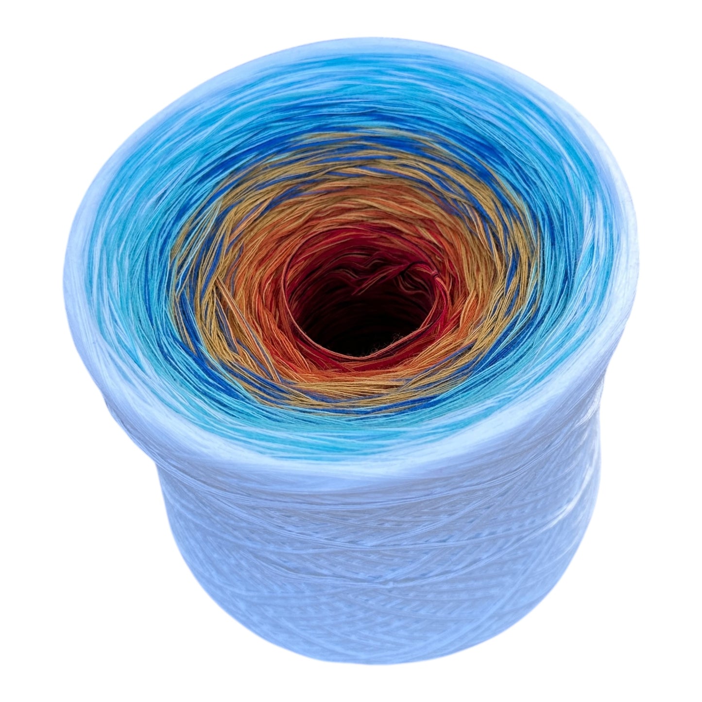 Winter Carnival, Gradient Cotton Natural Fiber Yarn