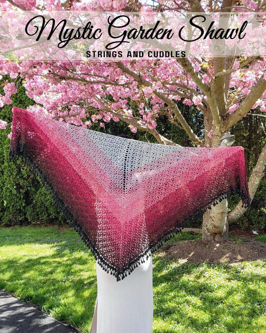 Mystic Garden Shawl Crochet Pattern