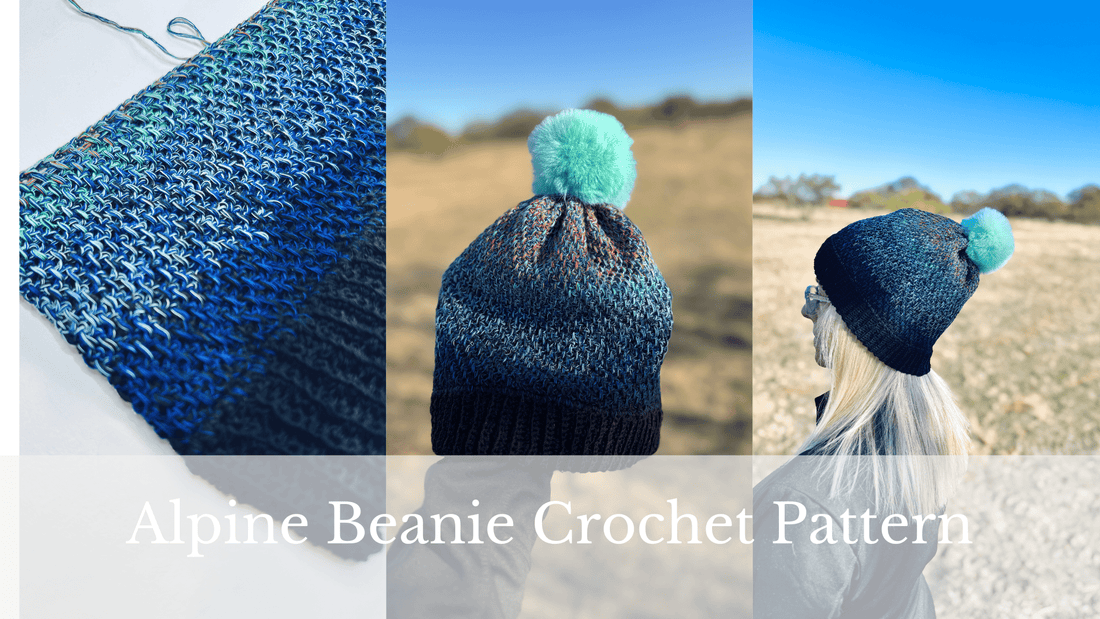 Alpine Beanie Crochet Pattern - Rena'sThreadandCrafts