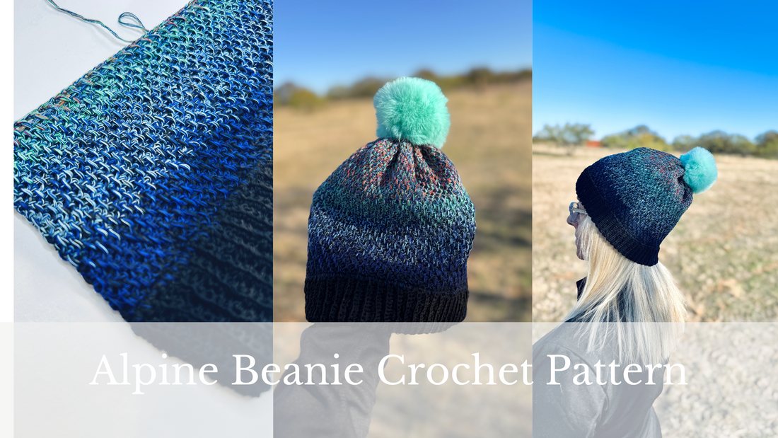 Alpine Beanie Crochet Pattern