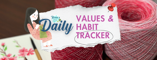 Positive Values and Habit Tracker for Crafters