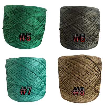 8PLY, Polyester yarn, Solid Color Yarn-Rena'sThreadandCrafts-#1- Bimini Blue-Rena&#39;sThreadandCrafts
