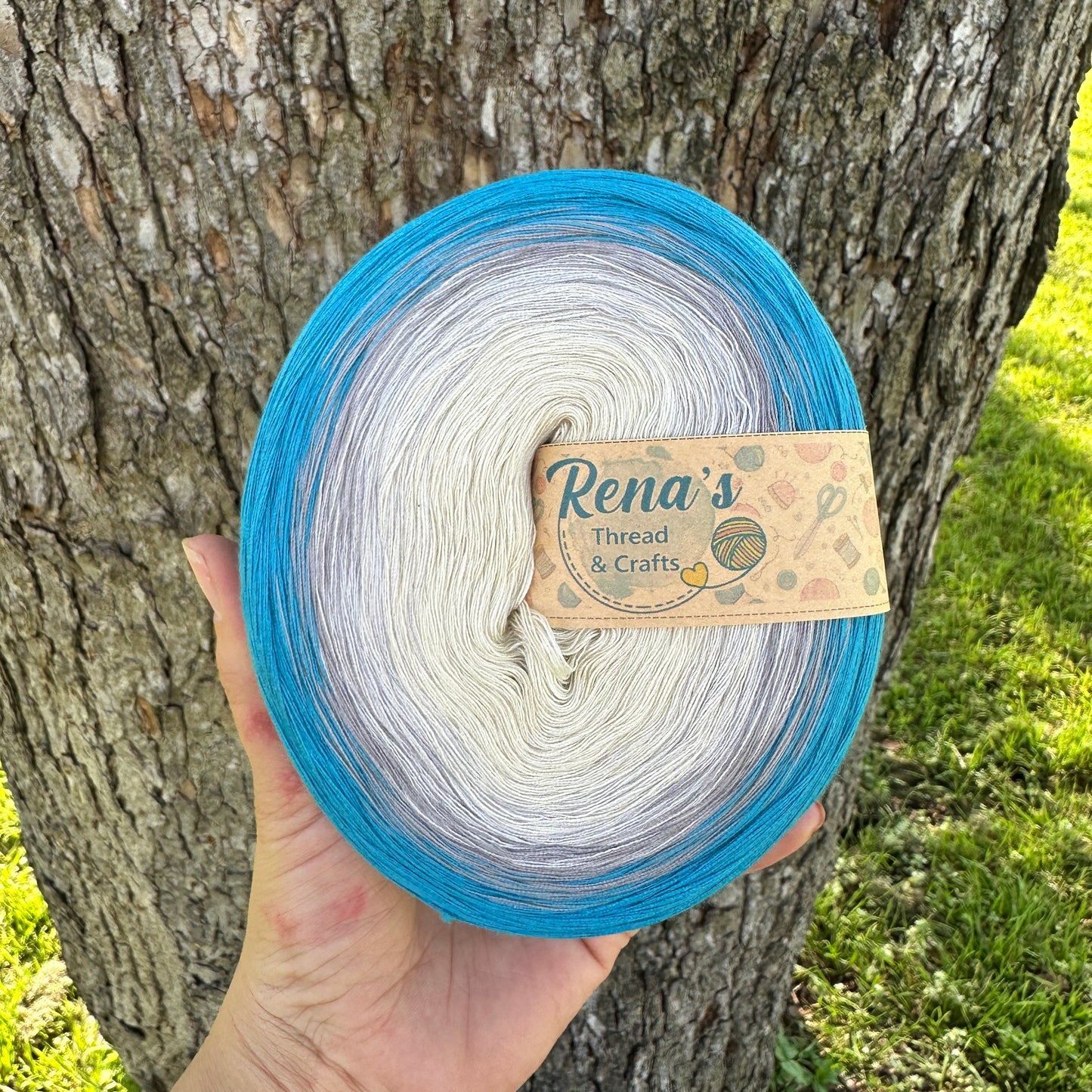Aplaya, Polyester Gradient Yarn
