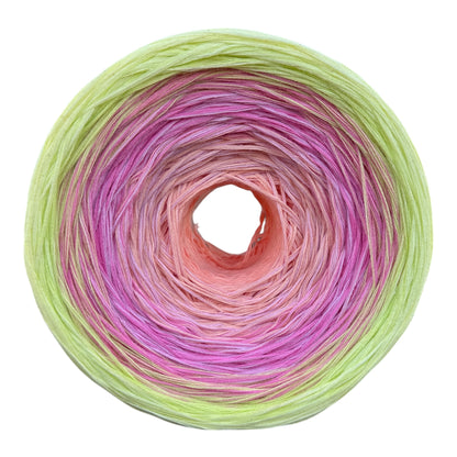 April - Daisy, Gradient Cotton Natural Fiber Yarn - Rena'sThreadandCrafts