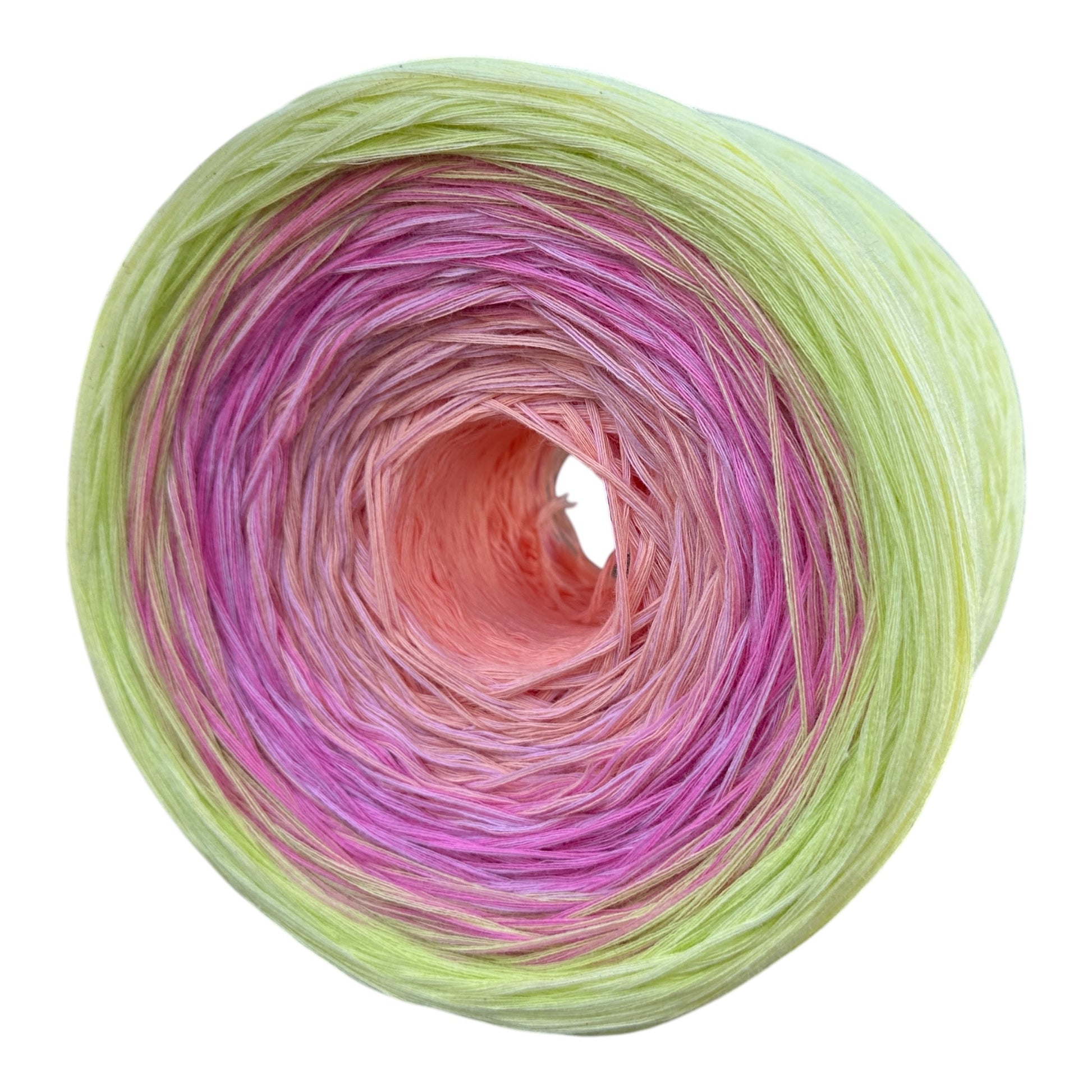 April - Daisy, Gradient Cotton Natural Fiber Yarn - Rena'sThreadandCrafts