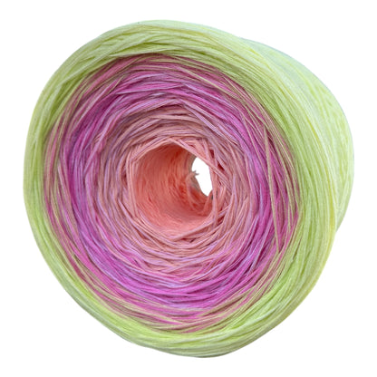 April - Daisy, Gradient Cotton Natural Fiber Yarn - Rena'sThreadandCrafts