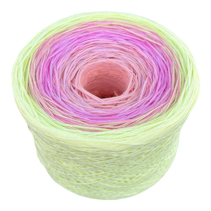 April - Daisy, Gradient Cotton Natural Fiber Yarn - Rena'sThreadandCrafts
