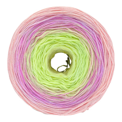 April - Daisy, Gradient Cotton Natural Fiber Yarn - Rena'sThreadandCrafts