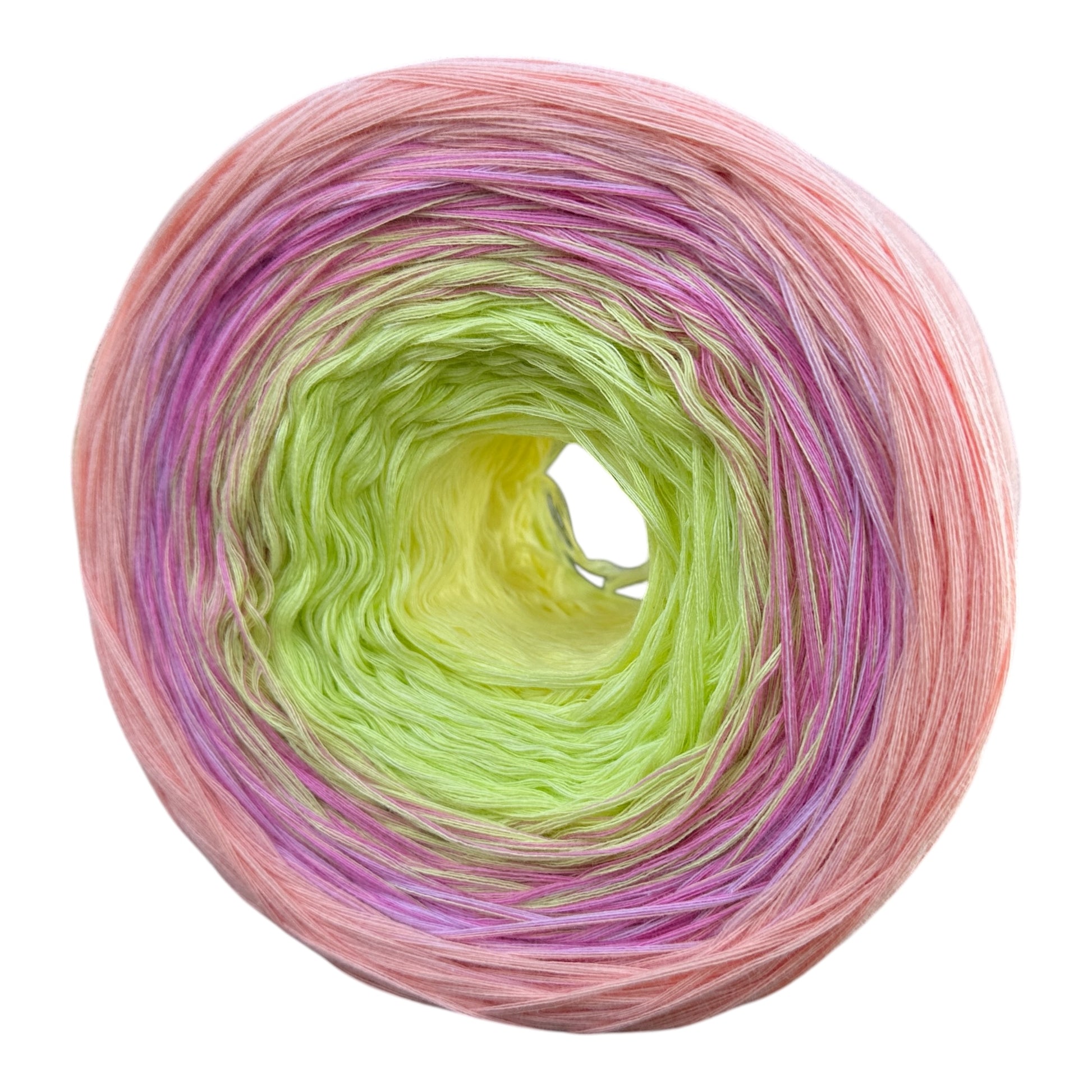 April - Daisy, Gradient Cotton Natural Fiber Yarn - Rena'sThreadandCrafts