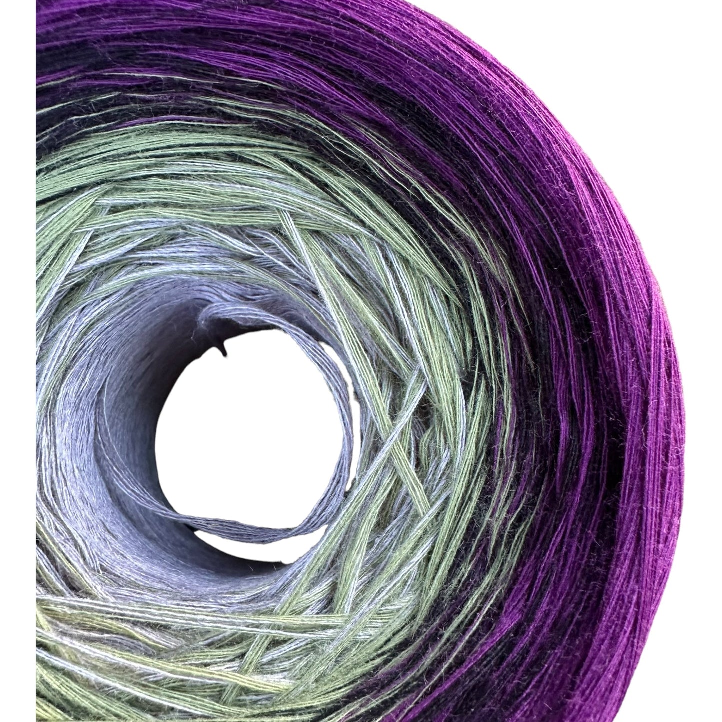 Artichoke Inspired Gradient Cotton Natural Fiber Yarn-Rena'sThreadandCrafts-RenasThreadandCrafts