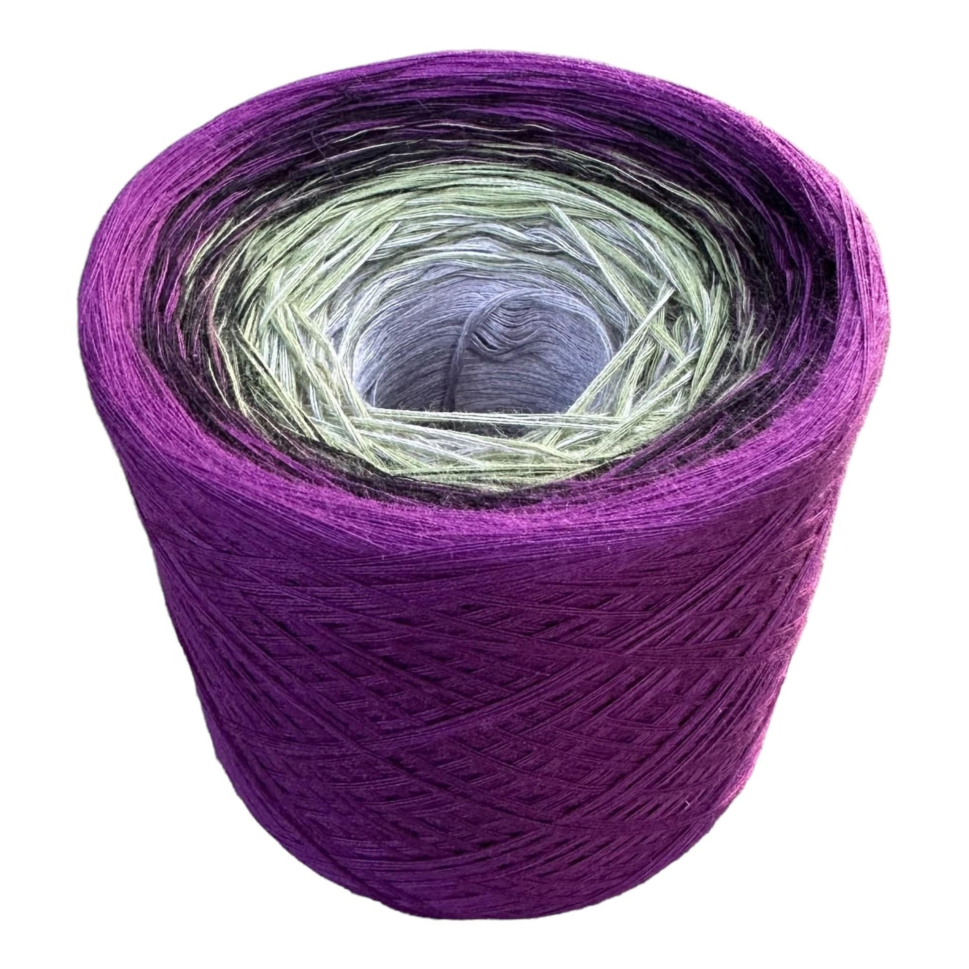 Artichoke Inspired Gradient Cotton Natural Fiber Yarn-Rena'sThreadandCrafts-RenasThreadandCrafts