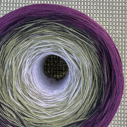 Artichoke Inspired Gradient Cotton Natural Fiber Yarn - Rena'sThreadandCrafts