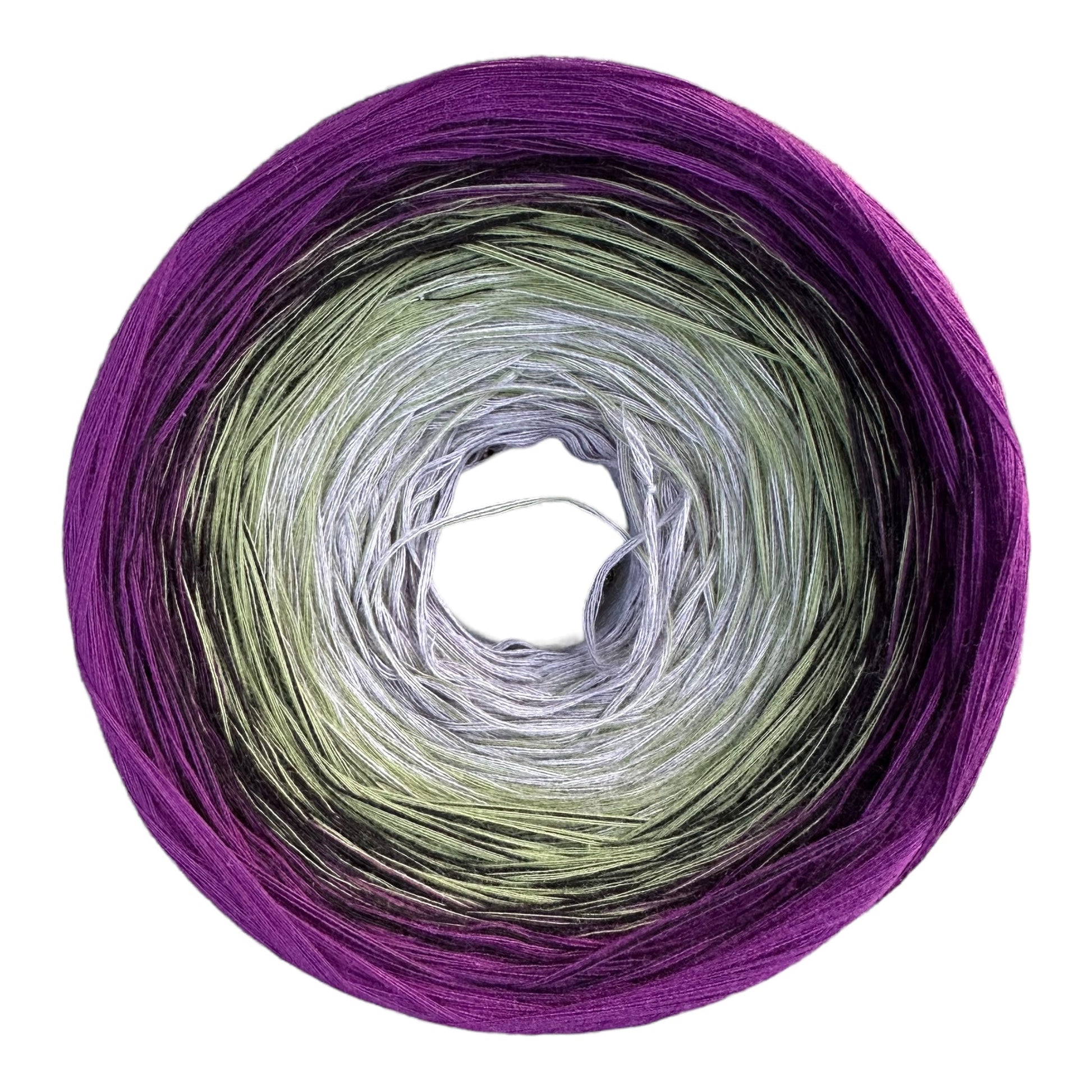 Artichoke Inspired Gradient Cotton Natural Fiber Yarn-Rena'sThreadandCrafts-RenasThreadandCrafts