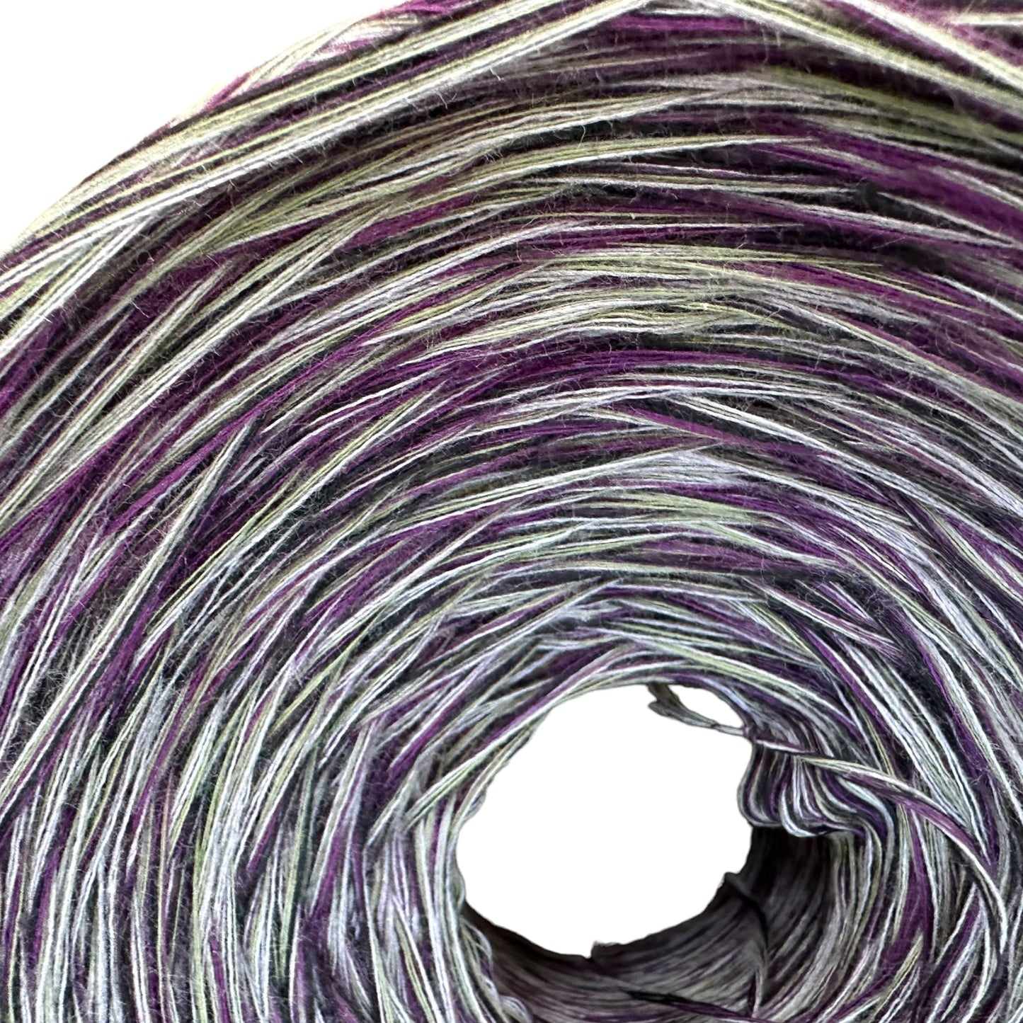 Artichoke Inspired Variegated Cotton Natural Fiber Yarn-Rena'sThreadandCrafts-Cotton-RenasThreadandCrafts