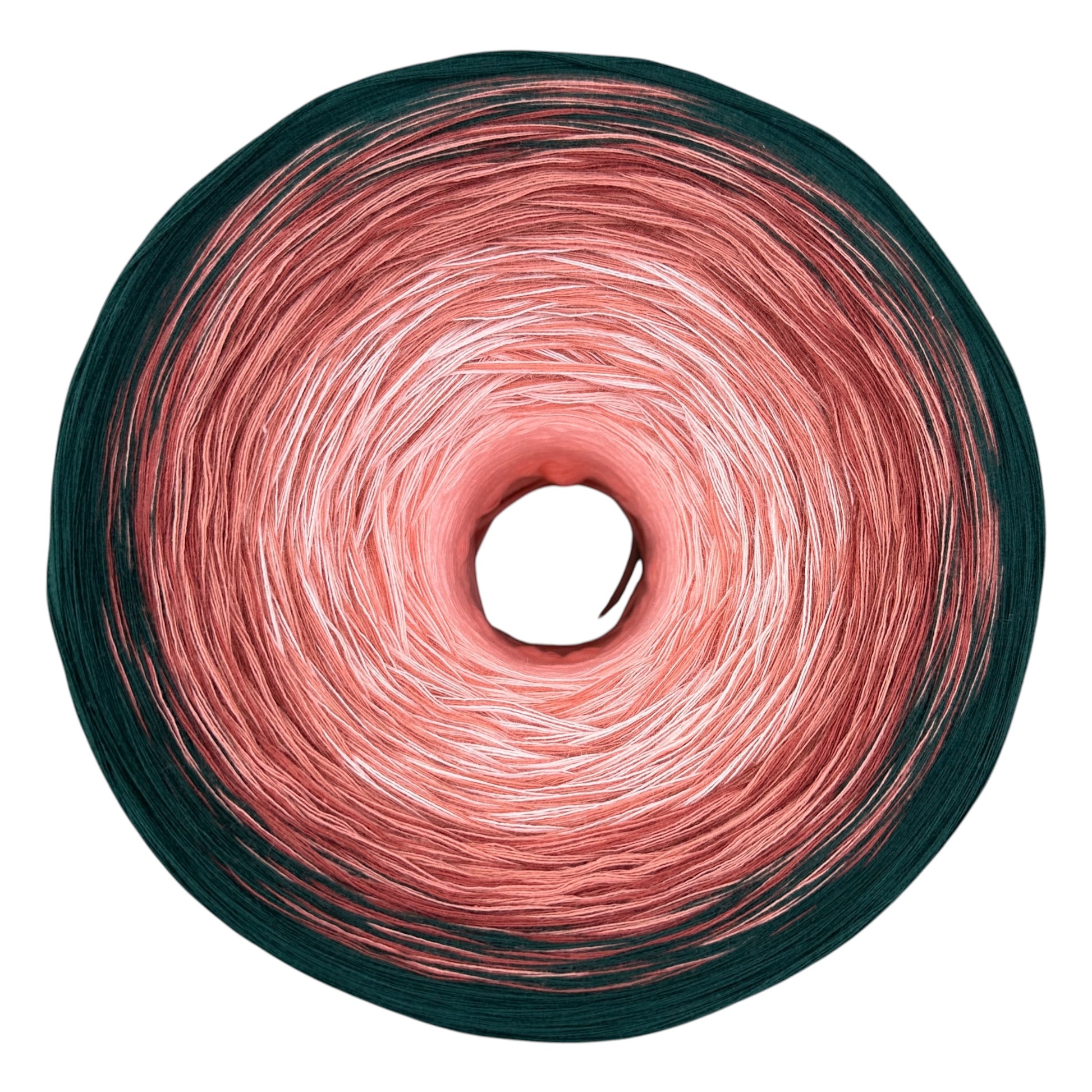 August - Gladiolus, Gradient Cotton Natural Fiber Yarn - Rena'sThreadandCrafts