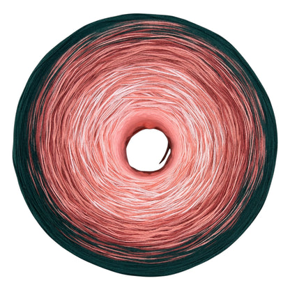 August - Gladiolus, Gradient Cotton Natural Fiber Yarn - Rena'sThreadandCrafts
