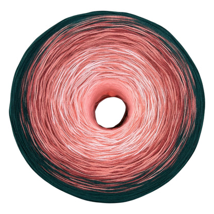 August - Gladiolus, Gradient Cotton Natural Fiber Yarn - Rena'sThreadandCrafts