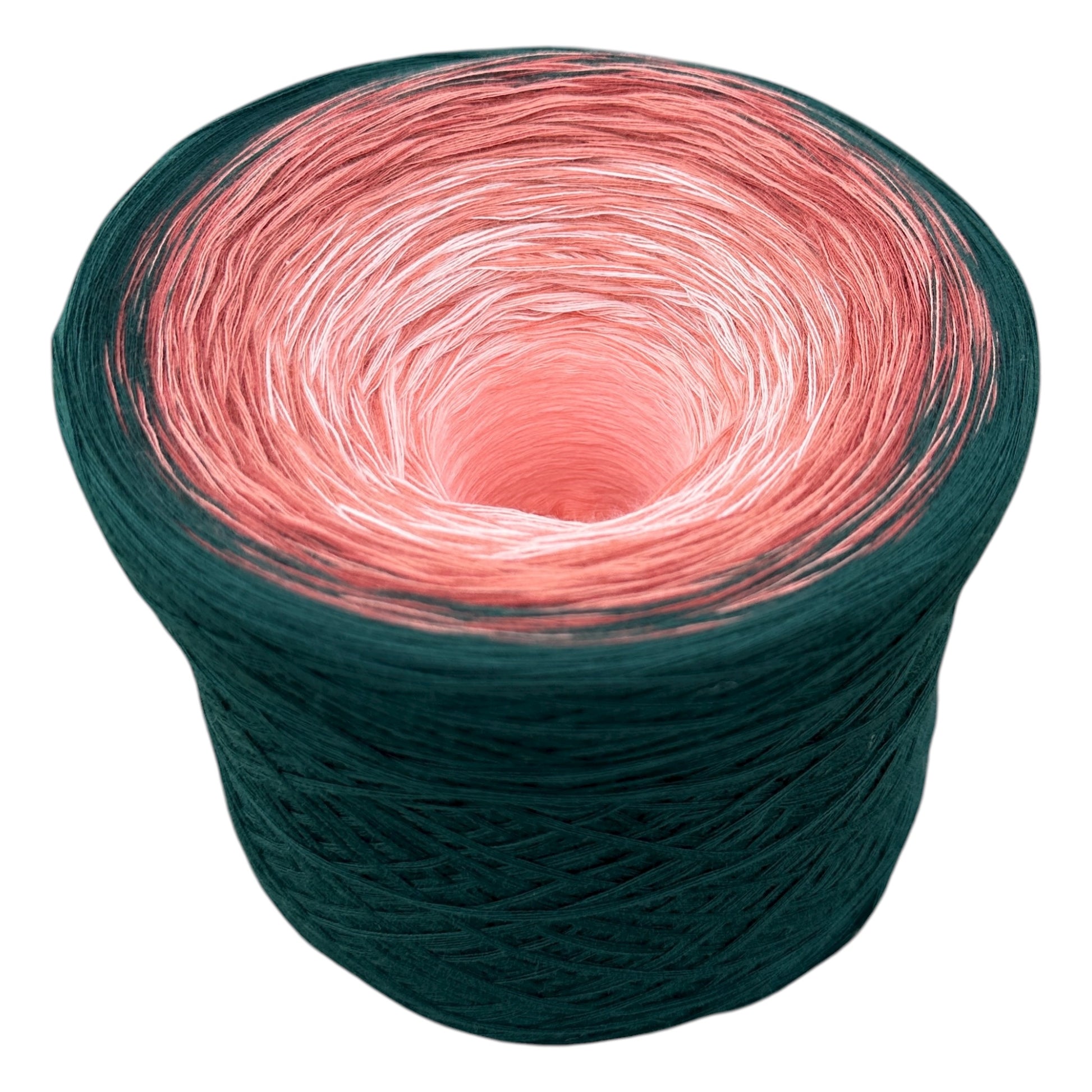 August - Gladiolus, Gradient Cotton Natural Fiber Yarn - Rena'sThreadandCrafts
