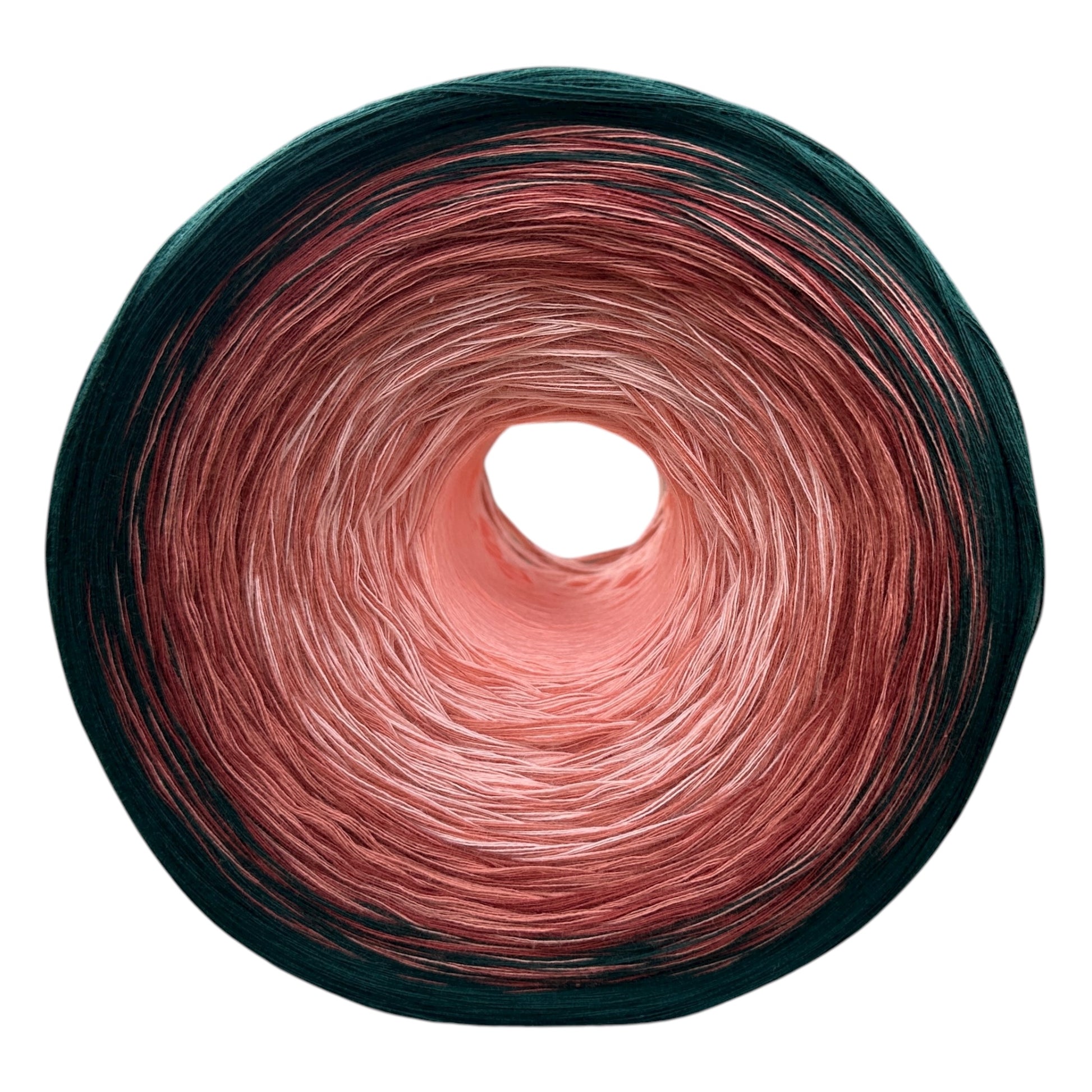 August - Gladiolus, Gradient Cotton Natural Fiber Yarn - Rena'sThreadandCrafts