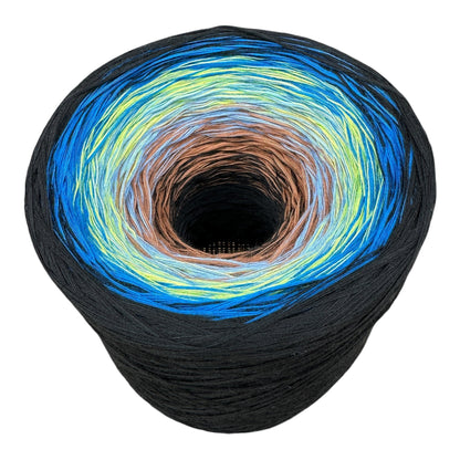 Aurora Opal, Gradient Cotton Natural Fiber Yarn