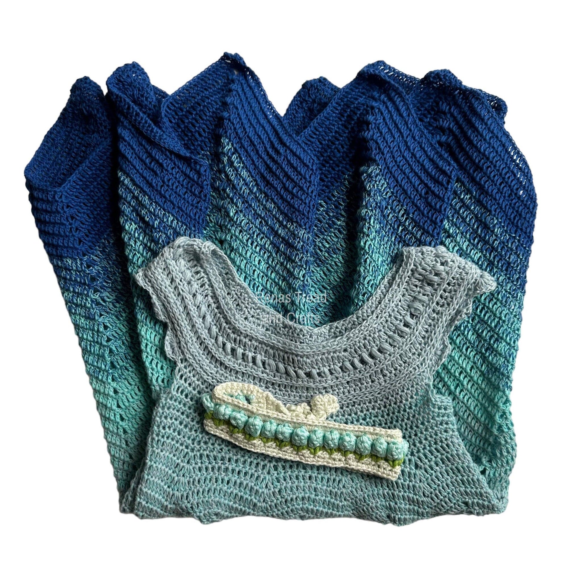 Blue Fairy Dress Set-Clothing-Rena'sThreadandCrafts-Rena'sThreadandCrafts