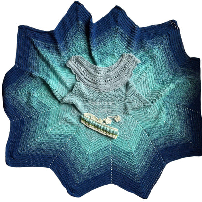 Blue Fairy Dress Set-Clothing-Rena'sThreadandCrafts-Rena'sThreadandCrafts