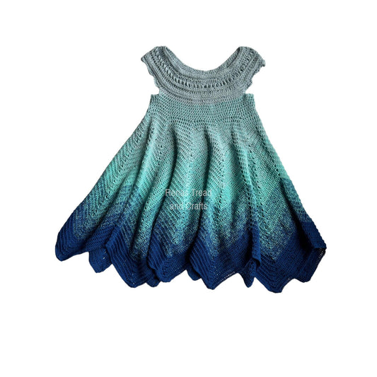 Blue Fairy Dress Set-Clothing-Rena'sThreadandCrafts-Rena&#39;sThreadandCrafts