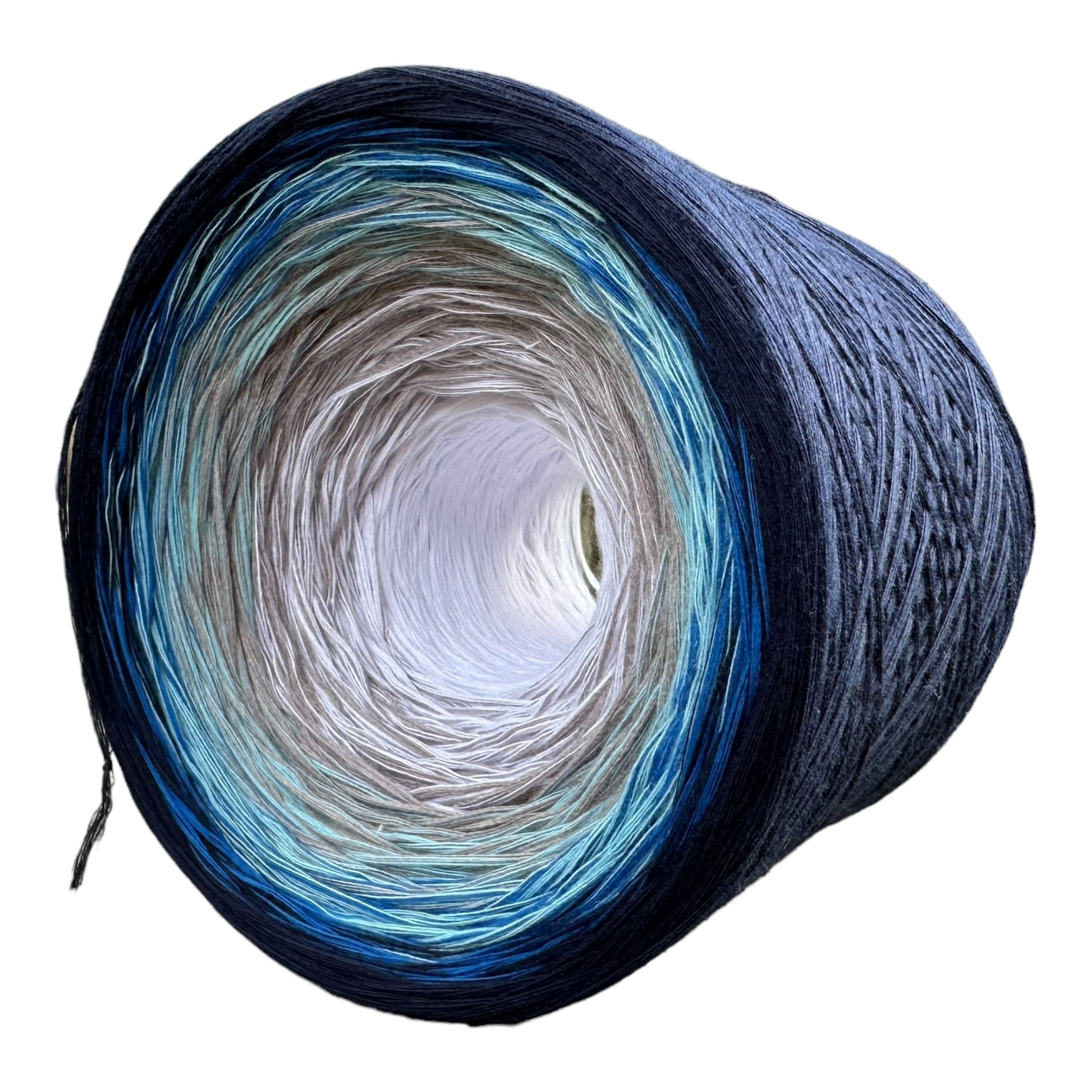 Blue Water 8PLY Cotton Gradient Cake Yarn-Cotton Yarn, 8PLY-Rena'sThreadandCrafts-Rena&#39;sThreadandCrafts